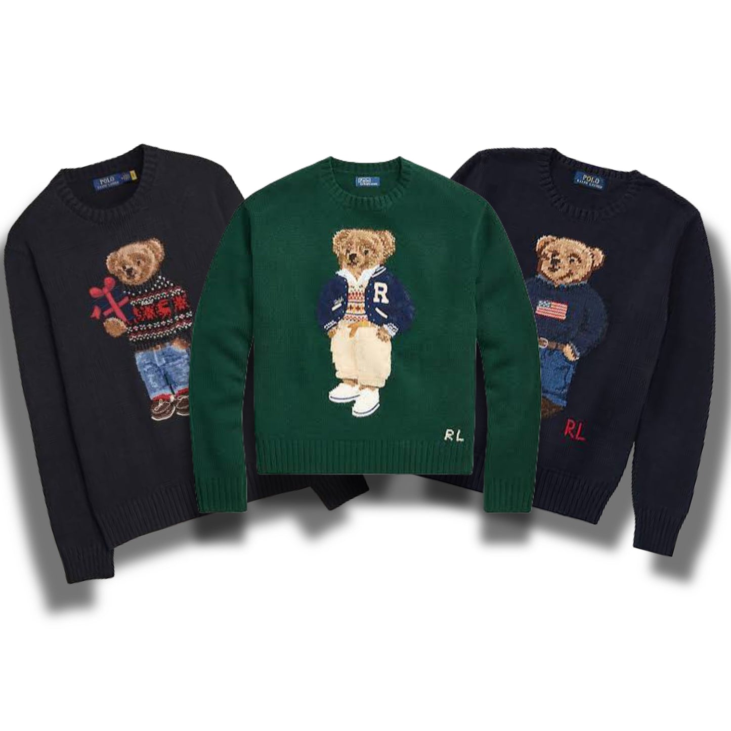 RL Bear Knitted Jumper Supplier